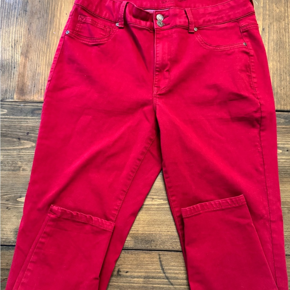 Maurice’s Red High Rise Jegging - Picture 7 of 7